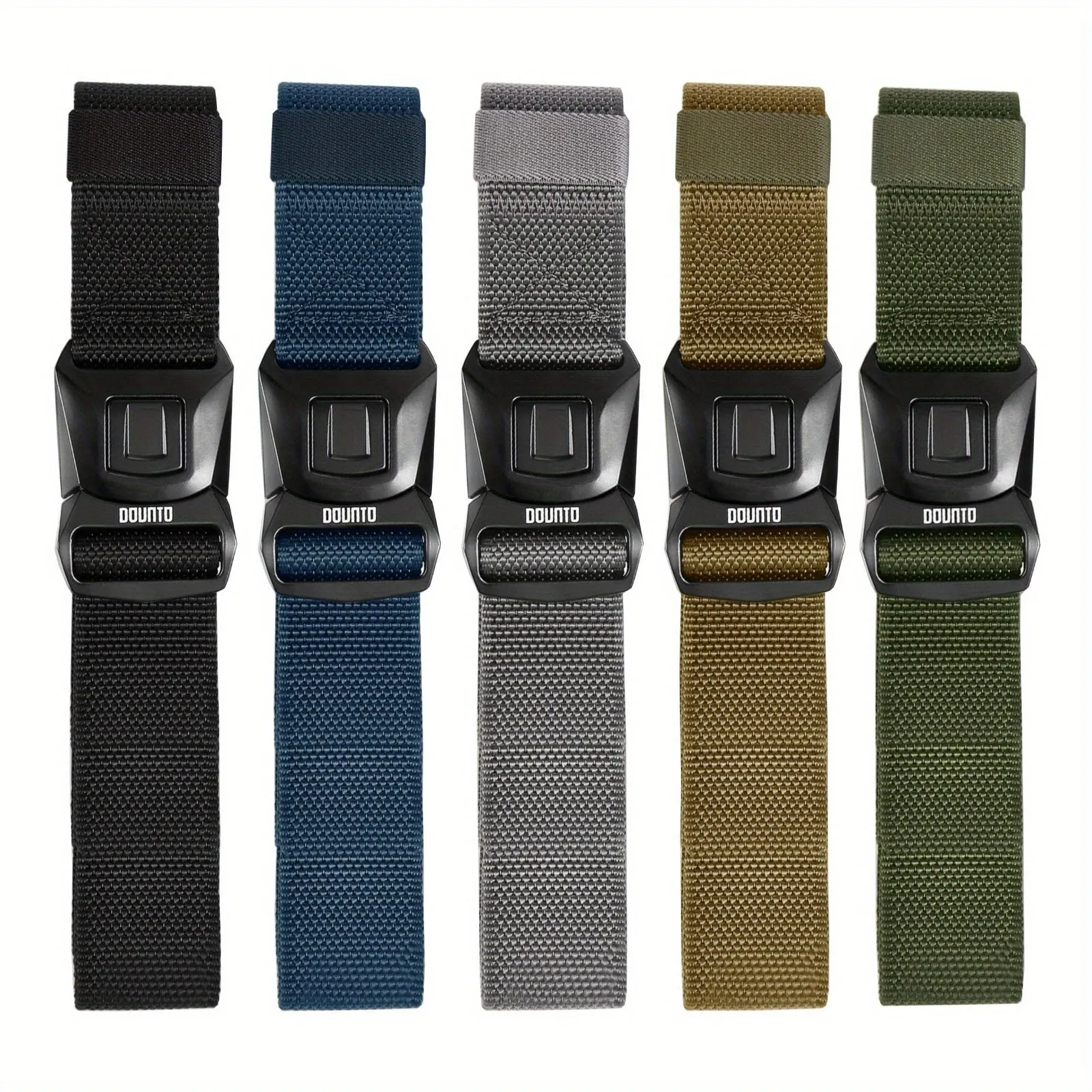 Tactical Quick Release Belt for Men Nylon Alloy Buckle Outdoor Training