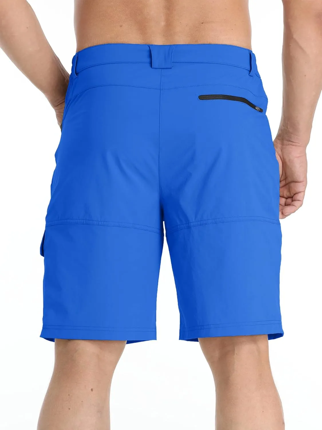 TACVASEN Men's Summer Outdoor Shorts Quick Dry Cargo Casual Work Hiking Shorts (NO Belt)