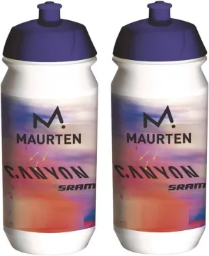 Tacx Twinpack Shiva Professional Cycling Team Water Bottles of Women's Pro Team CanyonSRAM 17oz