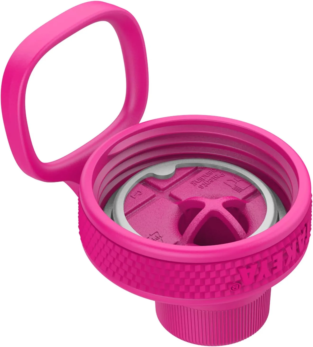Takeya Tritan Sport Water Bottle with Spout Lid - BPA-Free & Dishwasher-Safe Water Bottle - Reusable Bottle with Lid Handle - Simple Leak-Proof Water Bottle - 32 oz, Pink Sweep