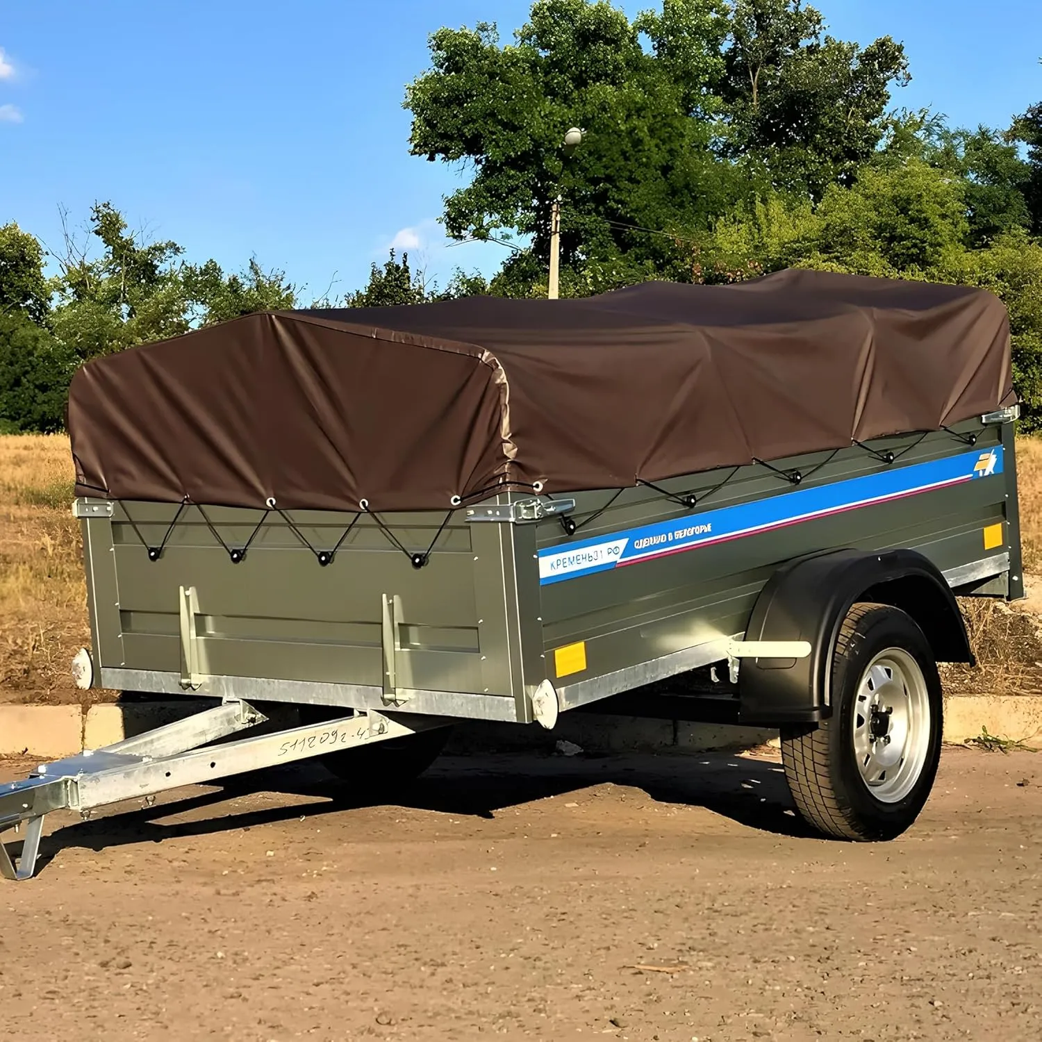 Tarp 10x20FT, 16 Mil Heavy Duty Large Tarps, Waterproof Tarp with Brass Grommets and Reinforced Edges, UV Resistant, Tear&Fade Resistant Poly Tarp for Outdoor Camping Pool Car Tent