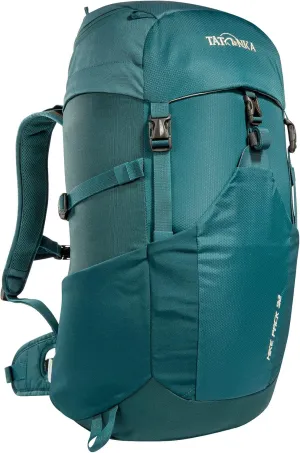 Tatonka Hiking Backpack with 32 Litre Volume and Ventilated Back, Teal Green/Jasper, 32 Liter