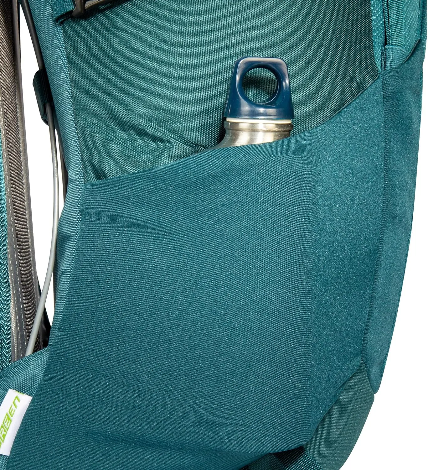 Tatonka Hiking Backpack with 32 Litre Volume and Ventilated Back, Teal Green/Jasper, 32 Liter
