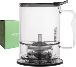 Tea Infuser Tea Steeper for Loose Leaf Tea Brewer Tea Strainer, Safe BPA-Free Plastic Hassle-Free Ways Make Hot and Iced Tea, 17 Ounce