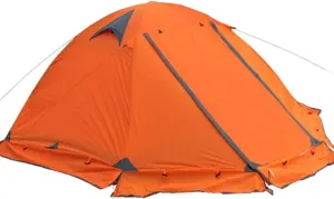Tent Double Layer 2 Person 4 Season Aluminum Rod Outdoor Camping Tent Family Camping Tent