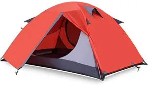 Tent for Camping Double Layer Family Camping Tent for 4 Seasons Waterproof with Instant Setup (Color : C) (D One Size)