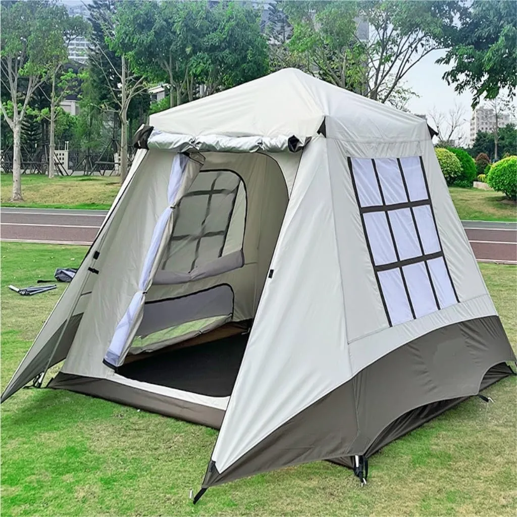 Tent Fully Automatic Camping Tent Quick-Open Tent Double-Layer Rainproof and Insect-Proof Sunshade Fishing Tent Outdoor Tent