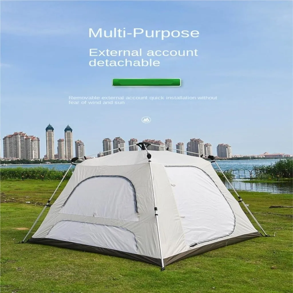 Tent Fully Automatic Camping Tent Quick-Open Tent Double-Layer Rainproof and Insect-Proof Sunshade Fishing Tent Outdoor Tent