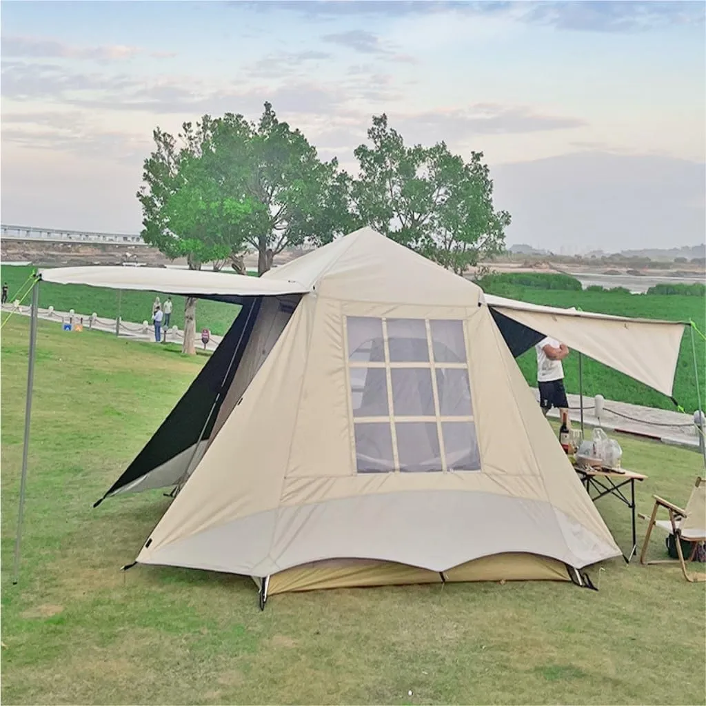 Tent Fully Automatic Camping Tent Quick-Open Tent Double-Layer Rainproof and Insect-Proof Sunshade Fishing Tent Outdoor Tent