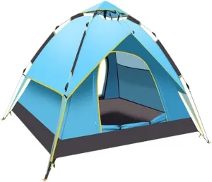 Tent Fully Automatic Tent Outdoor Thickened Rainproof Double-Layer Tent Camping Sunproof and Stormproof Tent Outdoor Tent
