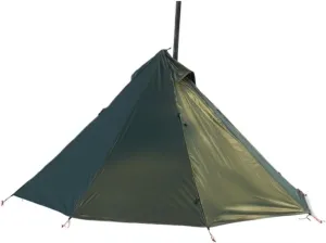 Tent Outdoor Waterproof Camping Double-Layer Tent Set Single Wood Stove Chimney Tent Camping Tent Outdoor Tent