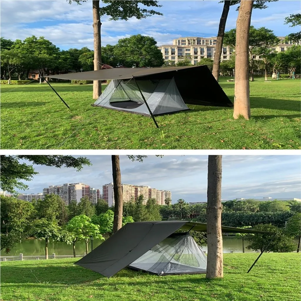 Tent Portable Outdoor Rod-Free Anti-Mosquito Camping Mosquito Net Shelter Tent Inner Tent Camping Equipment Outdoor Tent