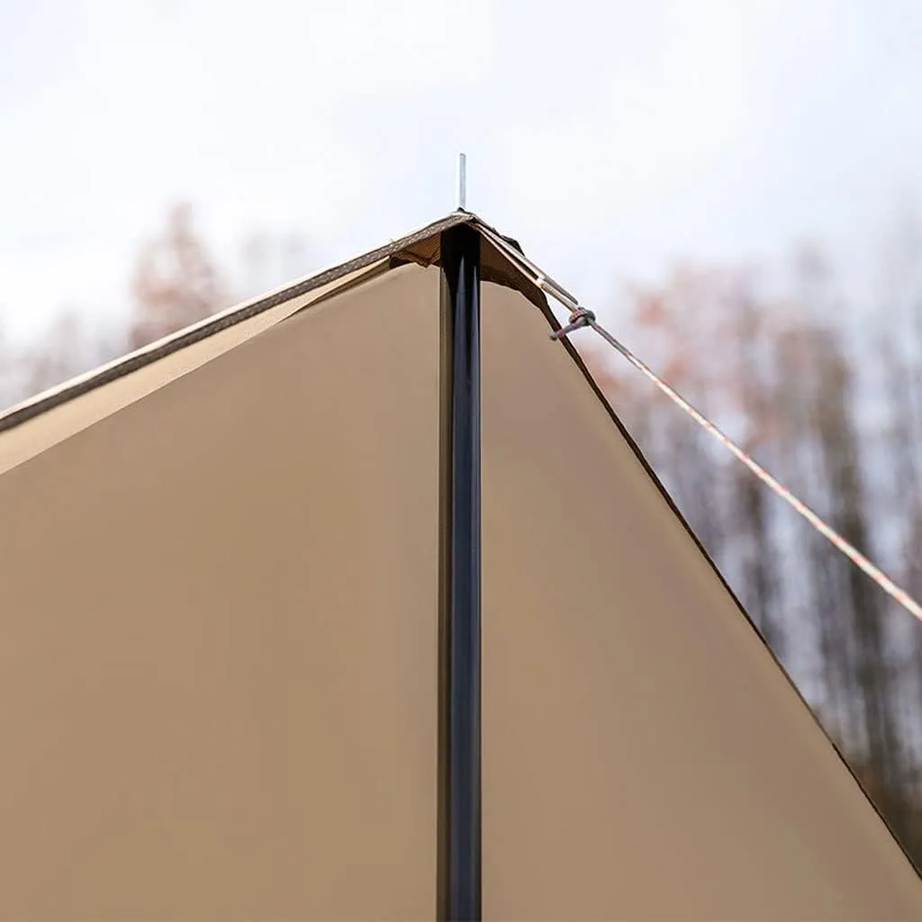 Tent Tarp Camping Tarps Lightweight Waterproof Rectangle Shelter Outdoor Tent Awning Canopy Tent Tarp (Size : 3 * 2.92m)