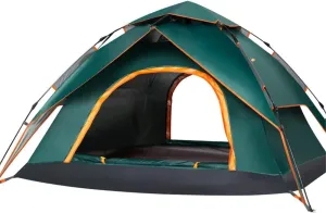 Tent Waterproof Multi-Purpose Beach Tent Sunshade Camping Shelter Tarp Anti UV Lightweight Picnic Mat for for Hiking Camping for Hiking Travel (Color : Green)