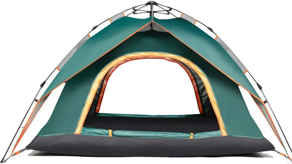 Tent Waterproof Multi-Purpose Beach Tent Sunshade Camping Shelter Tarp Anti UV Lightweight Picnic Mat for for Hiking Camping for Hiking Travel (Color : Green)