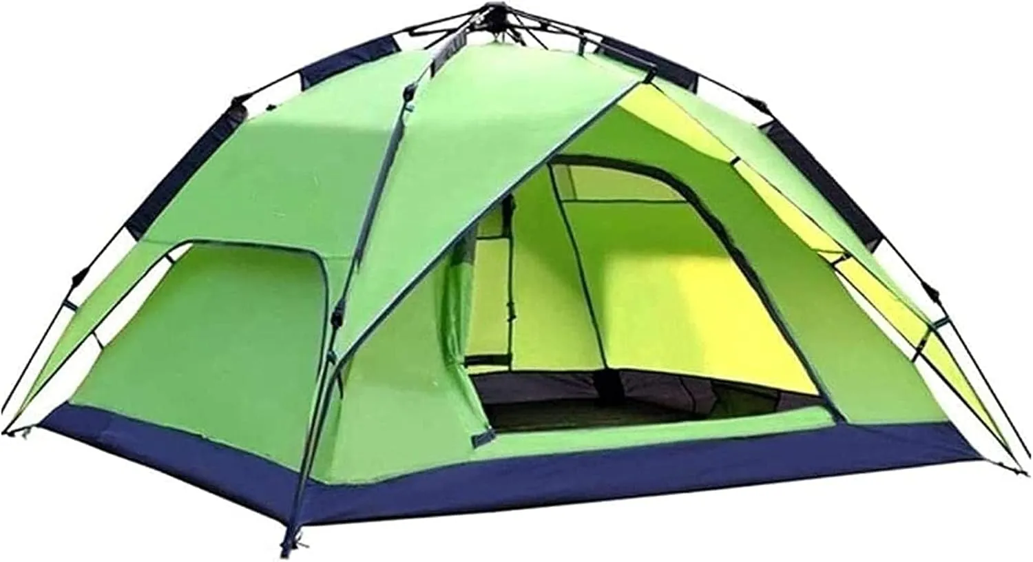 Tent,Camping Family Tent Easy Set Up Camping Tent Lightweight is Waterproof Hiking and Mountain Travel Color:Green