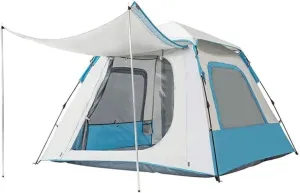 Tents for Camping Beach Tents Camping Tent 3-4 Person with Big Mesh Windows Waterproof UPF 50  for Family Hiking Travel Outdoor Tent Family Tents for Camping Hiking Traveling, 200x200x145cm