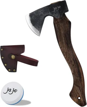 The Artisan - Camping Hatchet - Carving Axe with Sheath -Survival Axe for Wood Splitting and Chopping - Bushcraft Hatchet - Perfect for Outdoor Adventures - Ideal Gift for Men