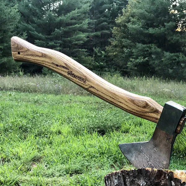 The Damascus Hatchet - Live for Adventure
