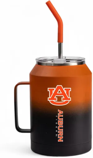 The Memory Company | Licensed NCAA 50oz Ombre Water Jug with Handle and Straw