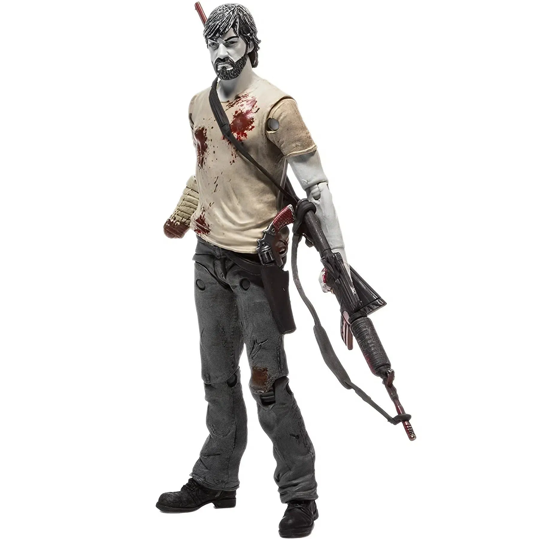 The Walking Dead (Comic) - Black & White Rick Grimes And Andrea 2-pack Action Figure - McFarlane Toys - Series 3 (2014)