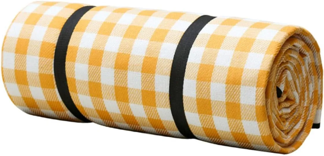 Thickened Beach Mat Outdoor Ground Blanket for Camping Picnics Parks and Family Trips Lightweight Polyacrylic Easy to Carry
