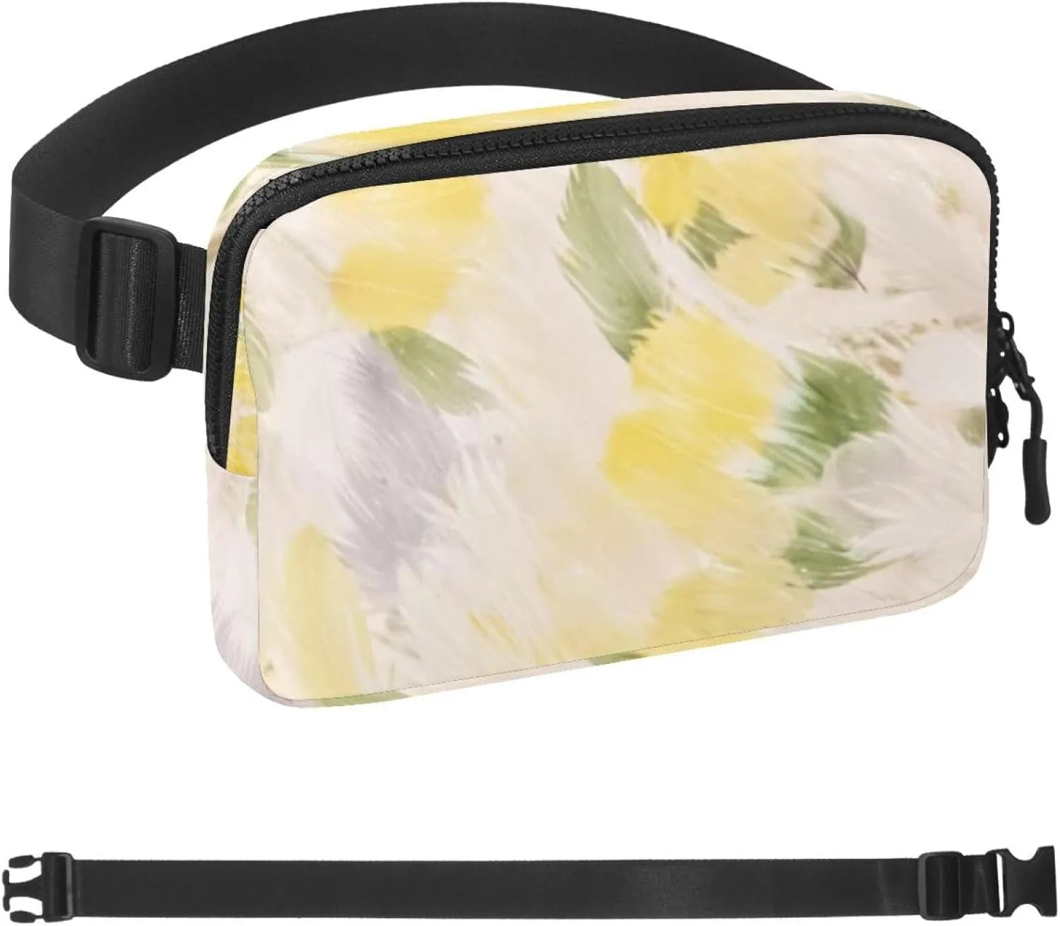 Tie Dyeing Art-185 Belt Bag for Men and Women Fanny Pack,Belt Bag with Adjustable Strap,Fashion Crossbody Everywhere Belt Bag for Travel Outdoors Running Hiking, 1.5x9.0x5.9in/4x23x15cm