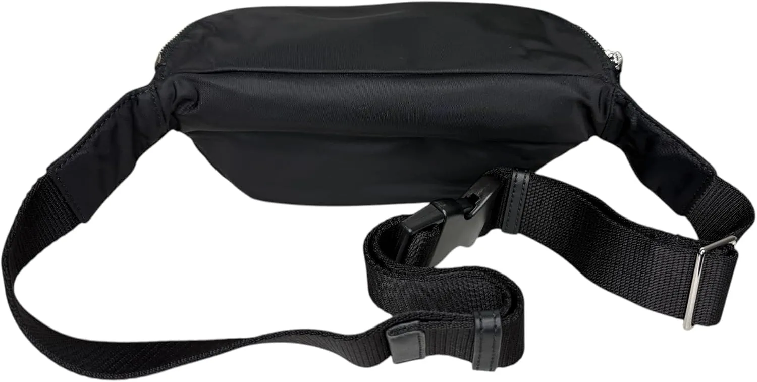 Tory Burch Nylon Belt Bag Fanny Pack Waist Bag (Black)