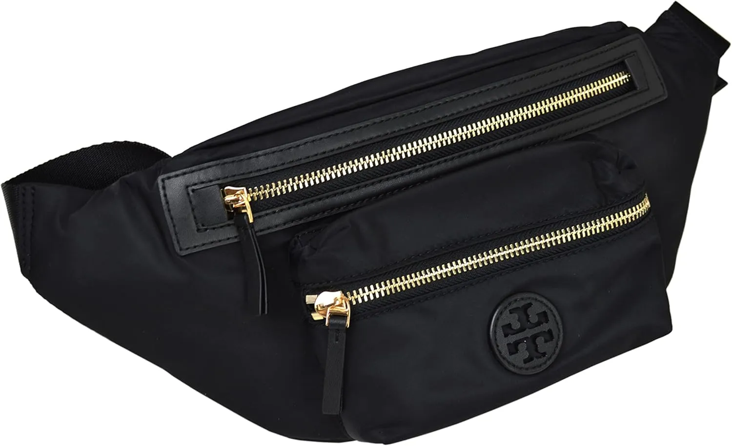 Tory Burch Unisex 82508 Nylon Belt Bag Fanny pack Waist Bag (001 Black)