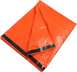 TOYANDONA Emergency Outdoor Tube Tent First Aid Thermal Insulation Tent with Reflective Aluminum Film for Camping Hiking and Emergency Situations
