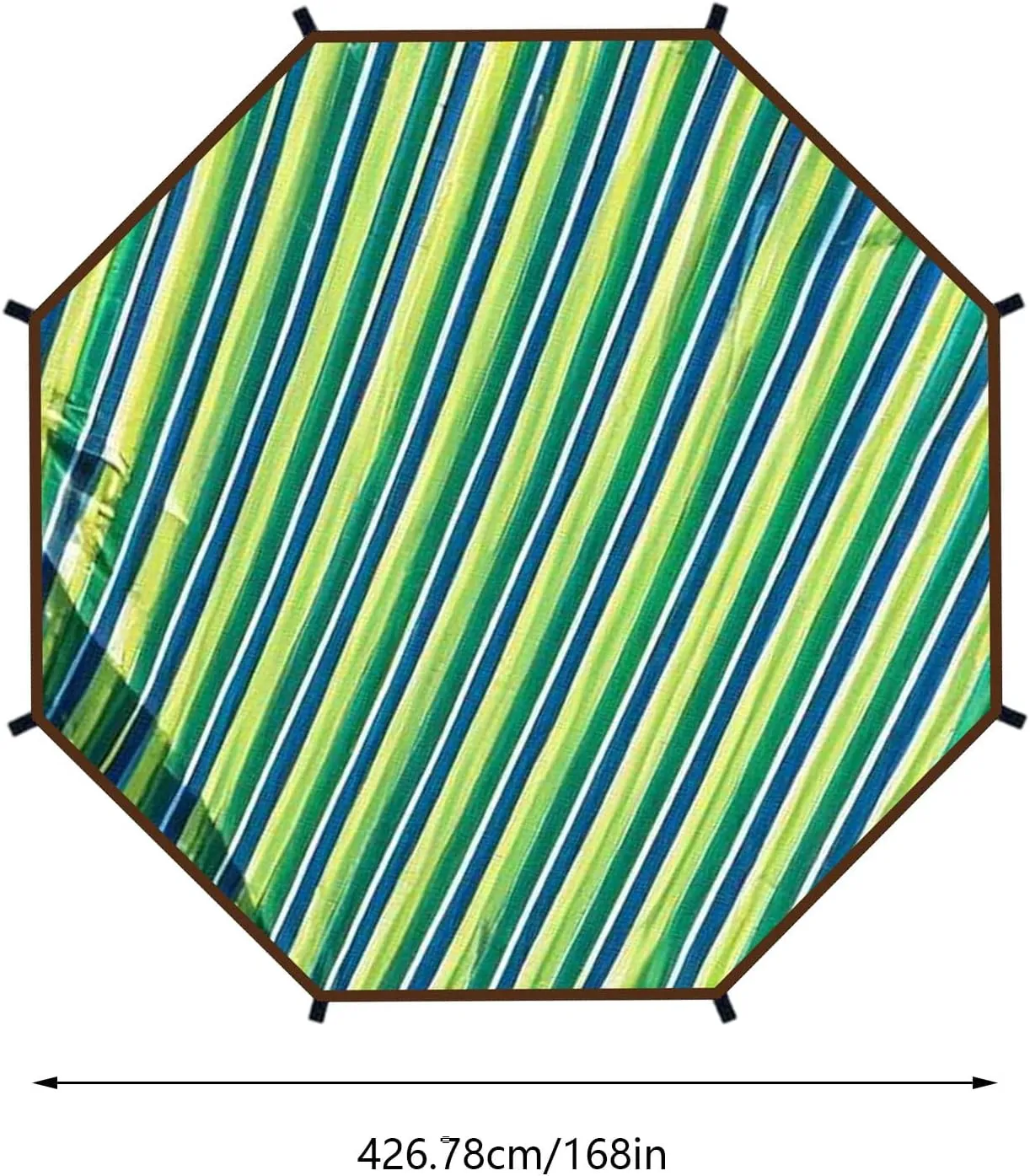 Trampoline Tent Cover, 6ft/8ft/10ft/12ft/14ft/15ft Outdoor Trampoline Sunshade, Tear-Resistant, Waterproof UV Protection Cover