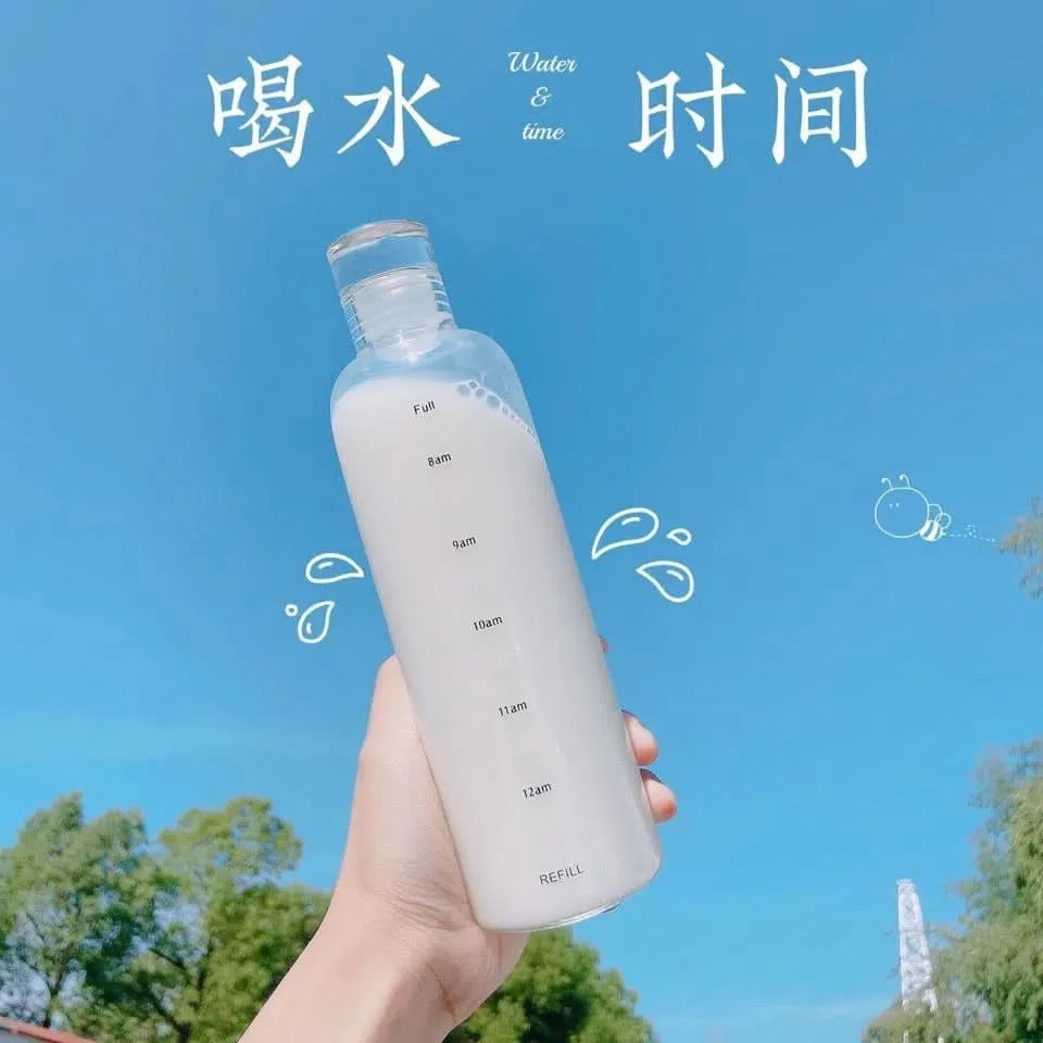 Transparent Water Bottle – Leak-Proof, Stylish & Travel-Friendly