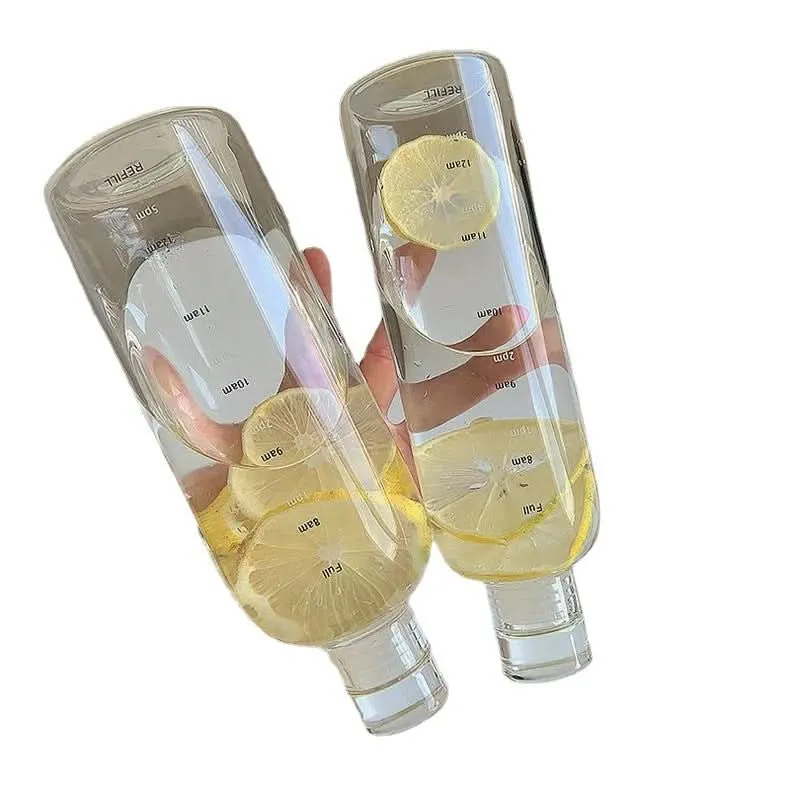 Transparent Water Bottle – Leak-Proof, Stylish & Travel-Friendly