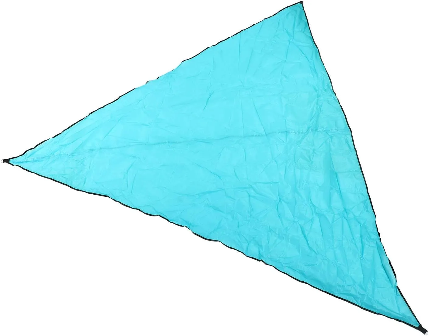 Triangle Sun Shade Sail Canopy Outdoor Sunscreen Awnings UV Block Sun Shade Cloth Rainproof Beach Tent Sun Shelter Small Canopy Beach Must Haves Beach Umbrella (Blue)