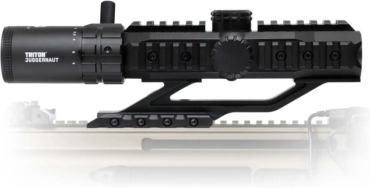 Triton Juggernaut 1-6x24 First Focal Plane FFP LPVO Rifle Scope - BDC  Reticle