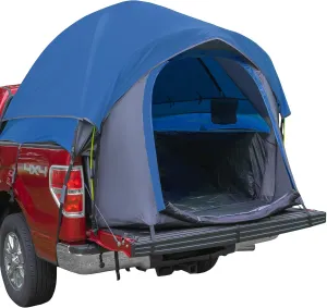 Truck Bed Tent - Water-Resistant Vented Camper Shell - Fits 5.5 to 6ft Truck Bed - 2 Person Camping Tent with Carry Bag by Wakeman Outdoors (Green)