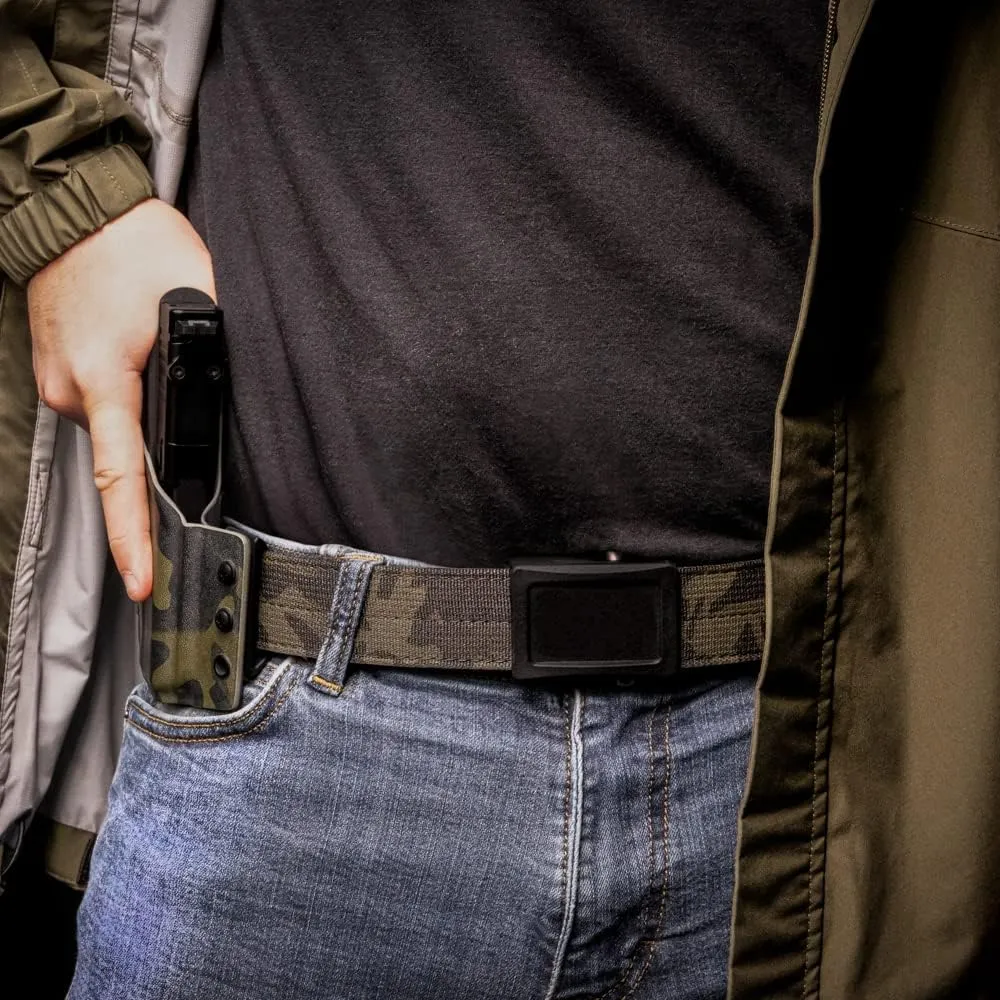 Tulster Ares Gear - Aegis 1.5" GEN2 Belt (Black Webbing, Black Buckle)