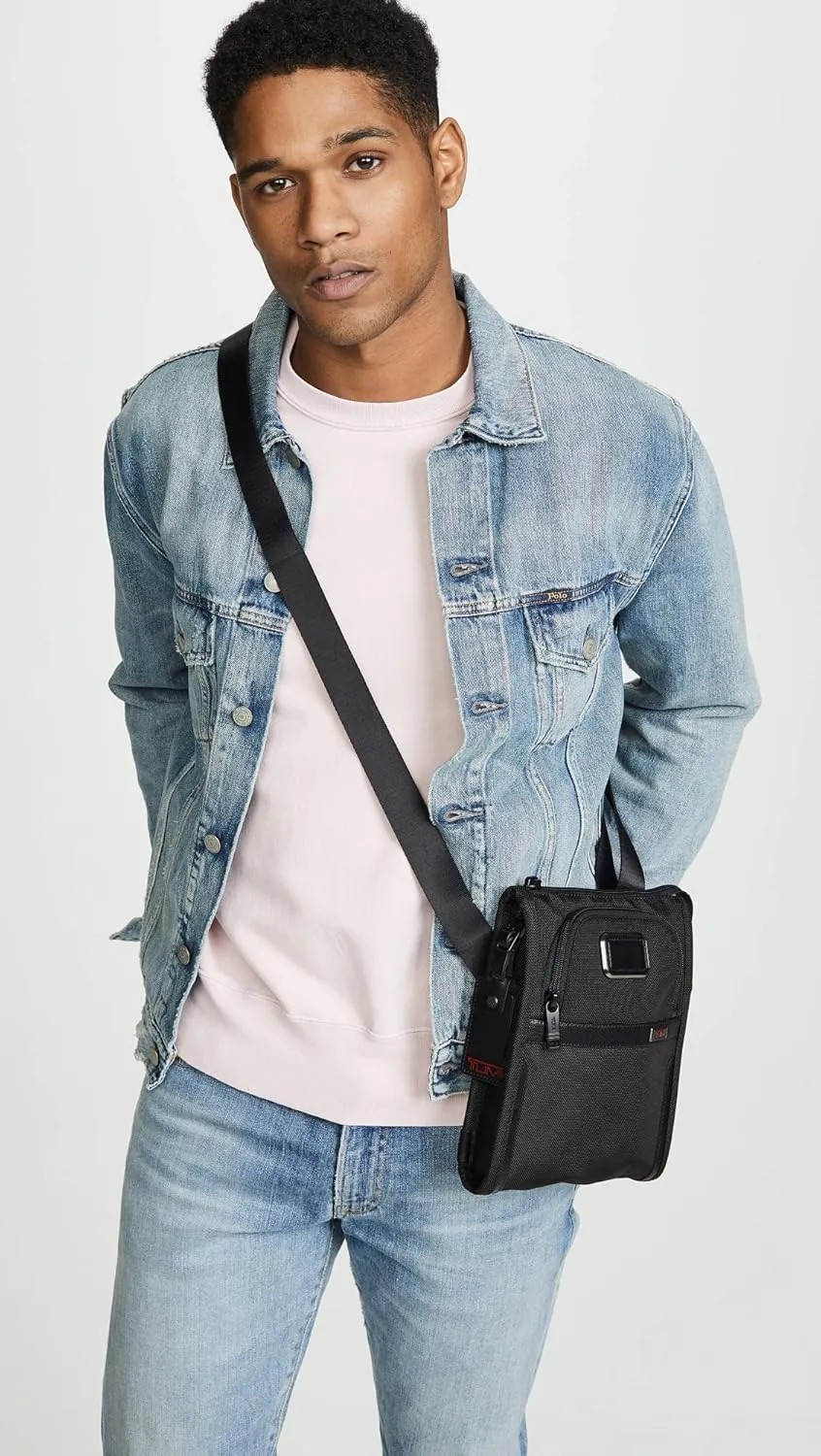 TUMI - Alpha Pocket Bag - Small Travel Crossbody Bag - Shoulder Bag for Men & Women