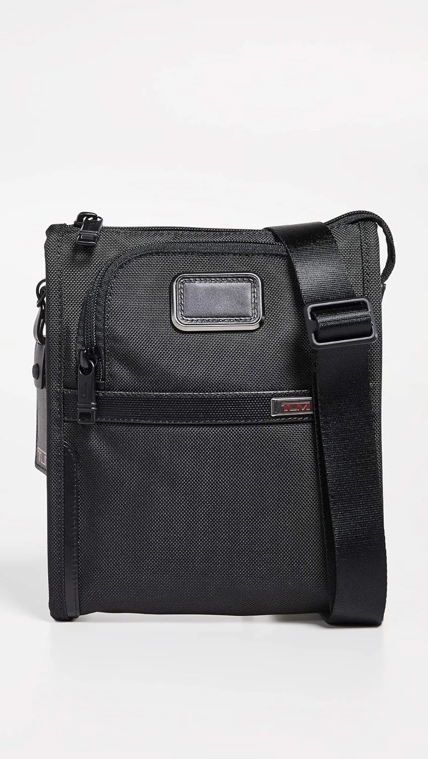 TUMI - Alpha Pocket Bag - Small Travel Crossbody Bag - Shoulder Bag for Men & Women