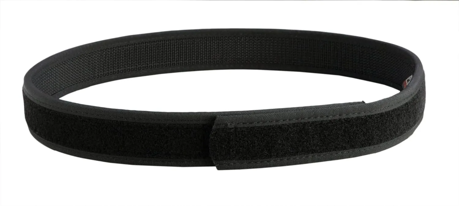 Uncle Mike's Kodra Nylon Web Ultra Reversible Inner Duty Belts with Hook and Loop Lining (Small 26-30 inches, Black)