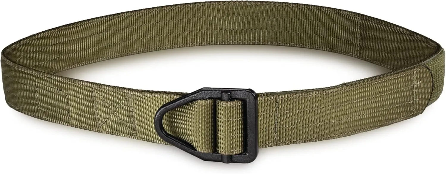 Uncle Mike's Off-Duty and Concealment 2 Layer Nylon Reinforced Instructor's Belt (Medium, Black)