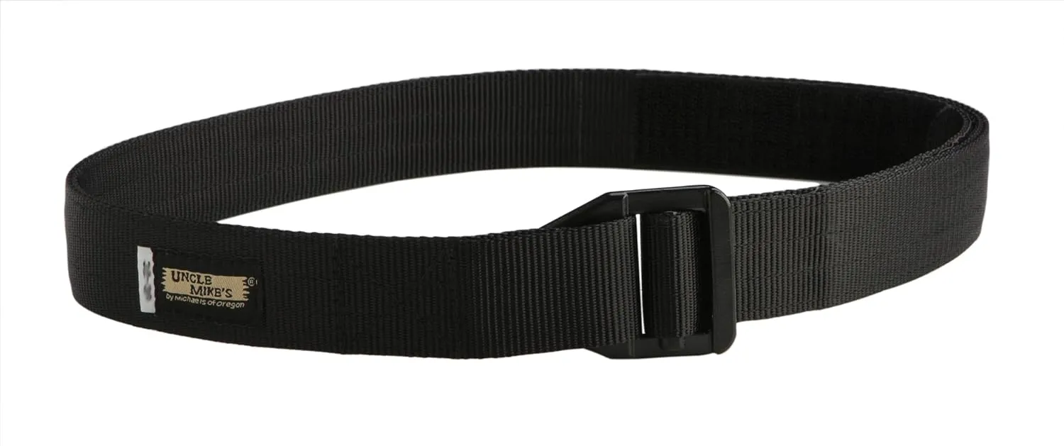 Uncle Mike's Tactical Off-Duty and Concealment 2 Layer Nylon Reinforced Instructor's Belt, X-Large (44-48 Inches)