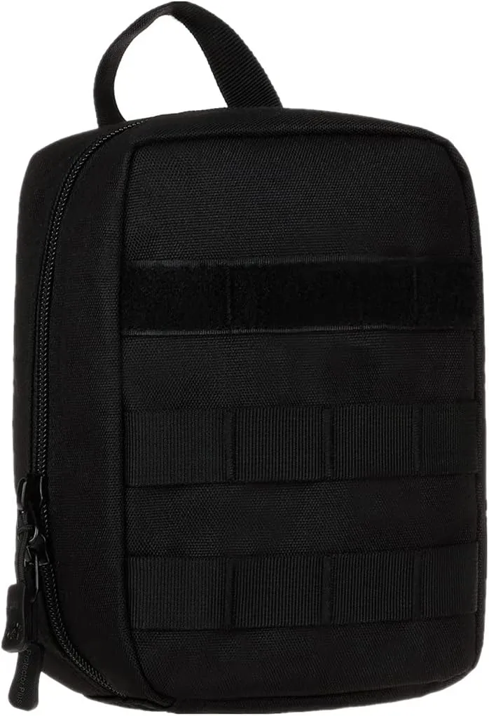 UNISTRENGH Outdoor First Aid Bag Medical Backpack Lifesaving Emergency Bag Rucksack Storage Organizer Home Vehicle Emergency Pack for Travel Camping Hiking Climbing Cycling (Black)