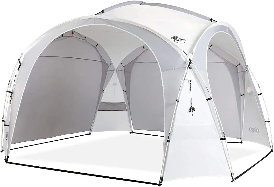UNP Easy Beach Tent Pop Up Canopy UPF50  Tent with Side Wall, Ground Pegs, and Stability Poles, Sun Shelter Rainproof, Waterproof for Camping Trips, Backyard Fun, Party Or Picnics