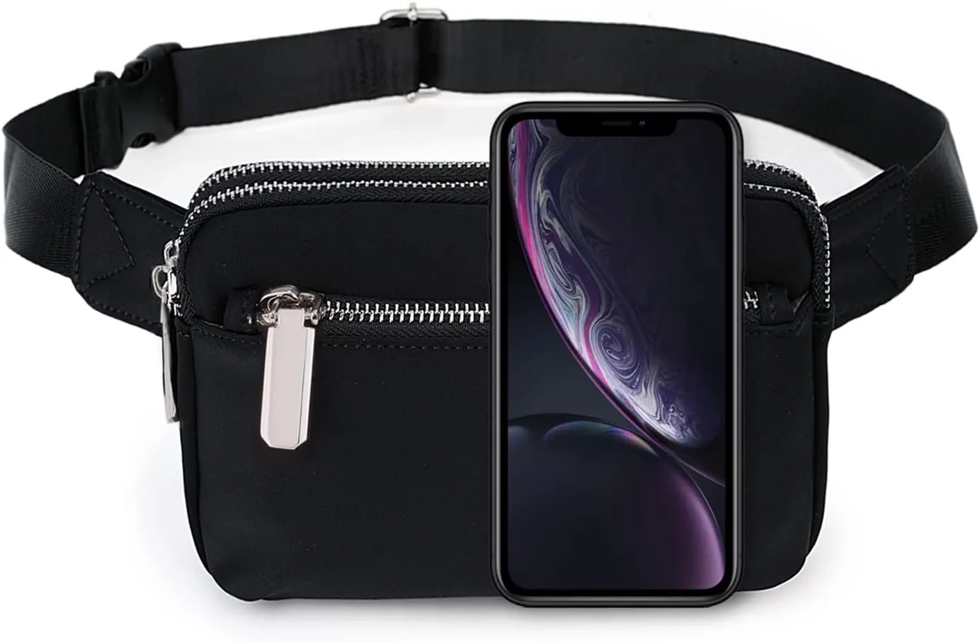 UTO Fanny Pack for Women Crossbody Trendy Fashion Belt Purse Chest Waist Hip Bumbag for Outdoor Shopping Travel Hiking
