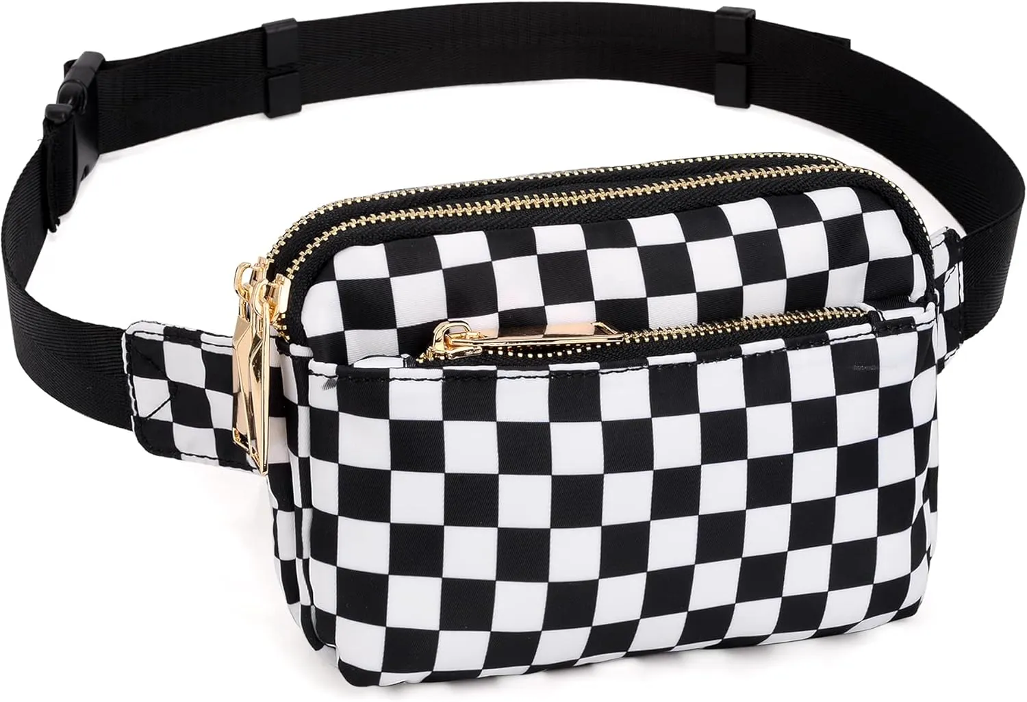 UTO Fanny Pack for Women Crossbody Trendy Fashion Belt Purse Chest Waist Hip Bumbag for Outdoor Shopping Travel Hiking