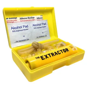Venom Extractor Pump Kit - Essential First Aid Gear for Outdoor Survival