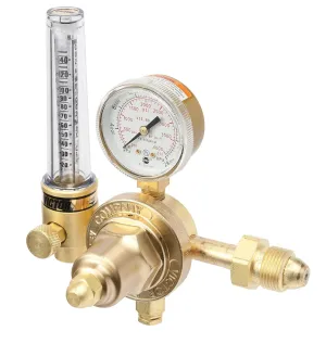 Victor Technologies 0781-3873 HSR-2570 Medium Duty Flow Meter Cylinder Argon/Carbon Dioxide Mix/Helium Regulator with 3 Gas Calibration, 5-50 SCFH Flow Range