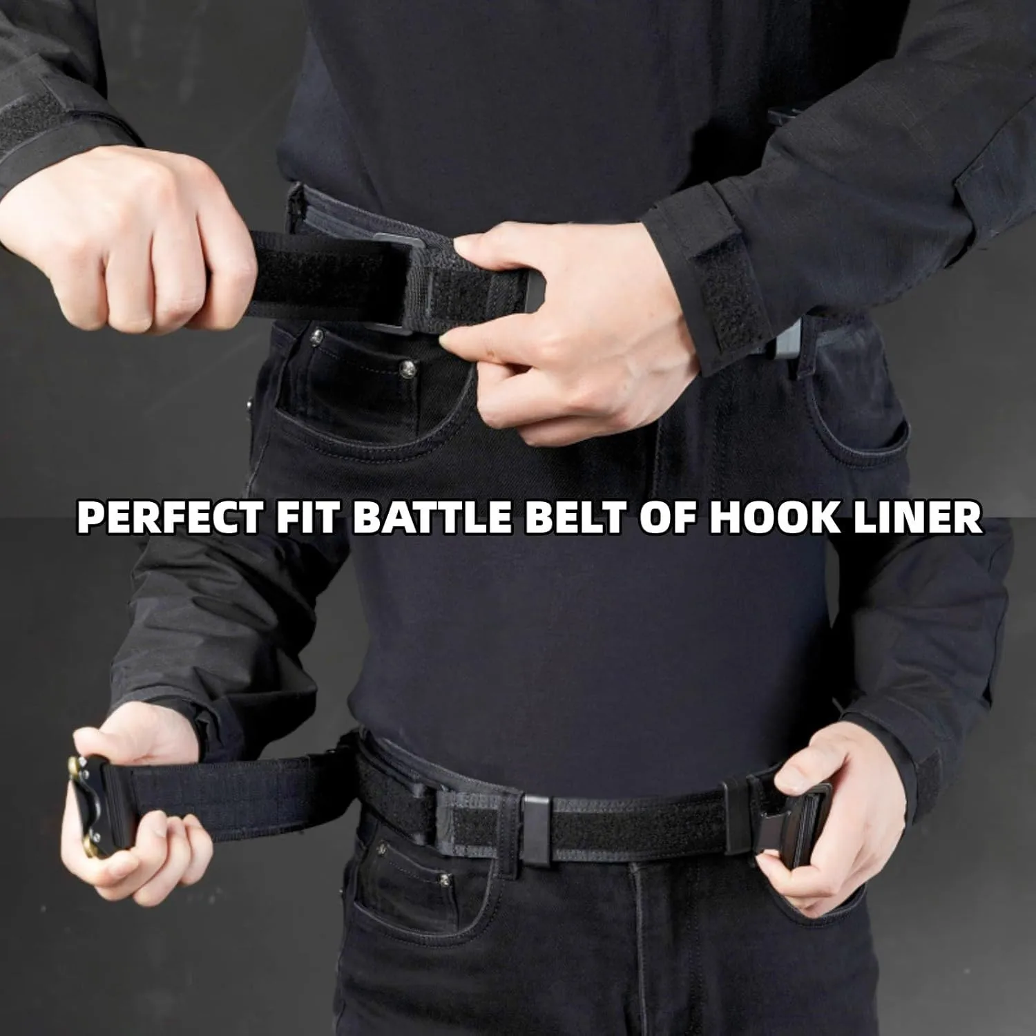 Vismix Inner Belt Liner Fits 2"-2.25" Battlestrap, Concealed Carry for EDC/LARP