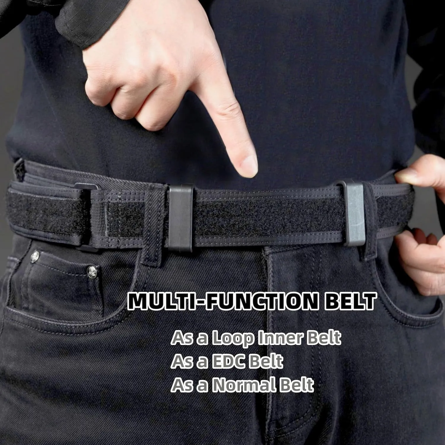 Vismix Inner Belt Liner Fits 2"-2.25" Battlestrap, Concealed Carry for EDC/LARP